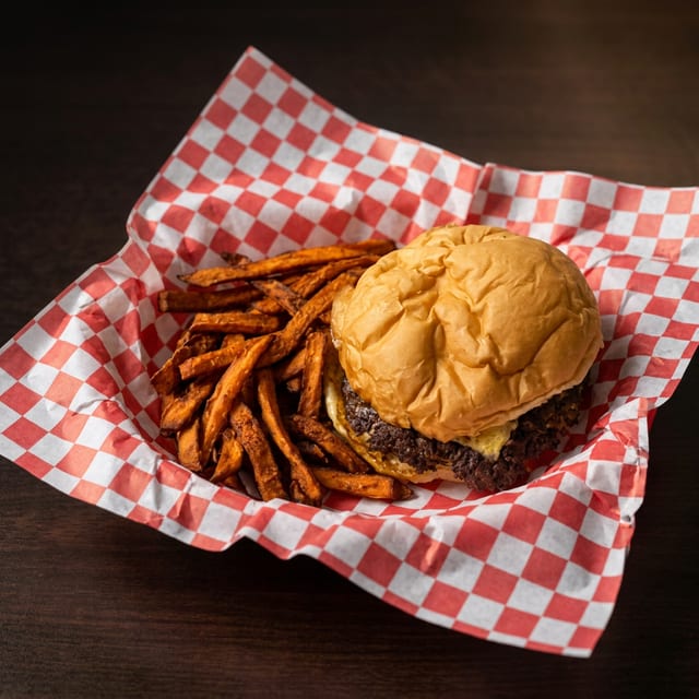 Bison Burger.